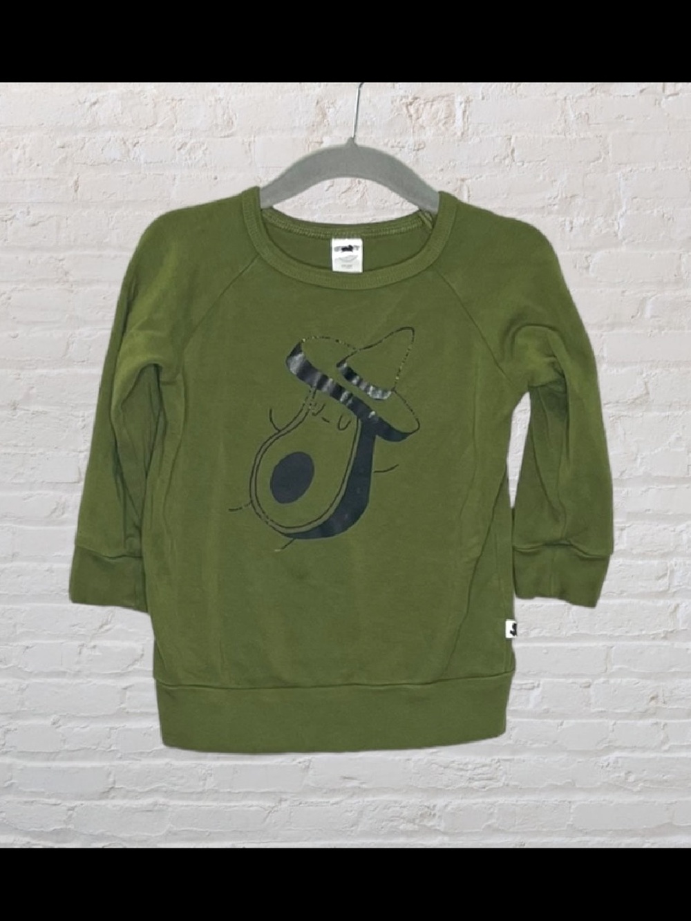 Little & Lively Bamboo Avocado Long-Sleeve